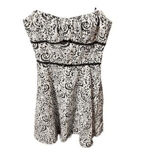 Ruby Rox black and white lace sundress size 7